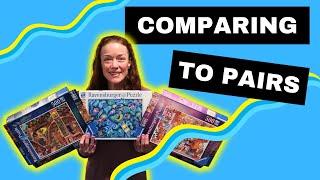 Doing PAIRS Puzzles SOLO - A Speed Puzzling Compilation #puzzle #jigsawpuzzle