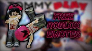 FREE EMOTES! HOW TO GET V Pose, Mean Mug & Uprise! | ROBLOX Tommy Play Event