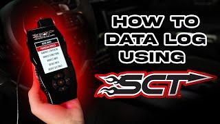 How to:  Data log with your SCT X4 tuner for VMP Email Tuning