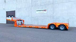 Faymonville - MegaMAX extendable low loader w/ 2 steered axles and possible width extension