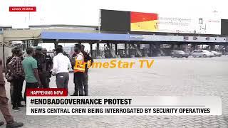 Police Stop Journalist from Reporting 'End Hunger' Protest at Lekki Toll Gate, Lagos