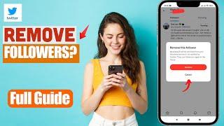 How to Remove Followers on Twitter without Blocking ?