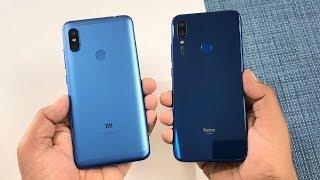 Redmi Note 7 vs Redmi Note 6 Pro SpeedTest & Camera Comparison