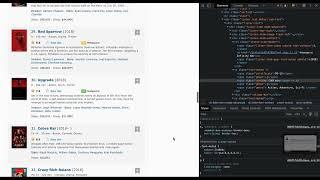 Web scraping IMDB