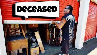 I Paid $2700 for DECEASED Tenants Storage I Bought Abandoned Storage Unit