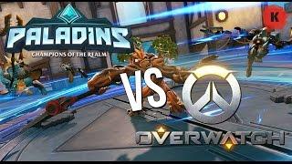 Who RIPPED OFF Who?! Overwatch vs Paladins Open Beta Gameplay