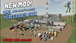 NML PLACEABLES PACK | NEW MODS (Review) Farming Simulator 19 FS19 26th Jan 2021 PS5.