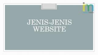 Jenis jenis website dan fungsinya