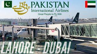 Trip Report | Pakistan to Dubai | Lahore - Dubai | PIA Economy Class | Airbus A320