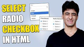 HTML Inputs - How to Radio, Checkbox and Select-Option [UPDATED IN DESCRIPTION]