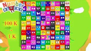  Numberblocks - ALL Numberblocks Reserve Song 100 000 - 1 000 | NEW SEASON 7 FULL EPISODES! ep 68