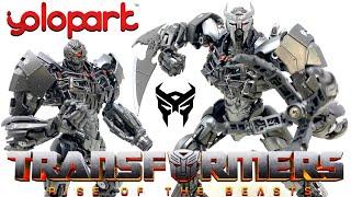 YOLOPARK Transformers Rise Of The Beasts SCOURGE Action Figure AMK Model Kit Review