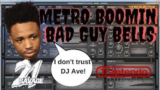 How To Make Metro Boomin "Bad Guy" Bells With Tone2 ElectraX