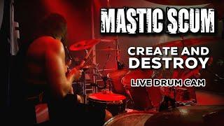 Eugene Ryabchenko - Mastic Scum - Create And Destroy (live drum cam)