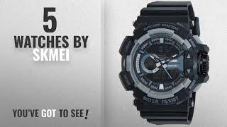 Top 10 Skmei Watches [2018]: Skmei Analog-Digital Multi-Colour Dial Unisex Watch - 1117BBGREY