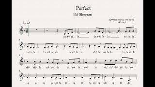 PERFECT: (flauta, violín, oboe...) (partitura con playback)