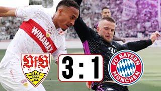 Vfb Stuttgart Vs Bayern Munich (3-1) | HIGHLIGHTS | Bundesliga 2024