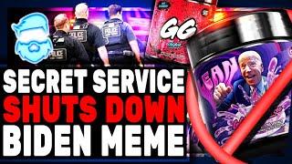 Secret Service SHUTS DOWN Gamer Energy Drink For Mocking Biden & Risking National Security!