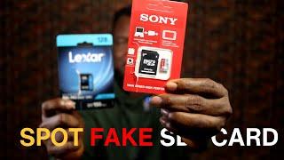 How To Spot A Fake SD Card, Flash drive or External Hard drive