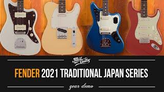 The 2021 Fender Traditional Series Made in Japan guitars! The Strat, Tele, Jazzmaster AND Jaguar!