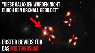 JWST sah 88 seltsame Galaxien, die durch die Kollision von Baby-Universen entstanden sind, aber...