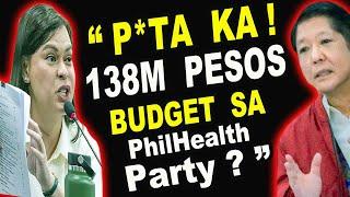 138  MILLION   PARA   SA  PHILHEALTH    PARTY ! ???