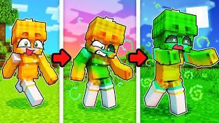 Oxy became a ZOMBIE In Minecraft!