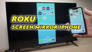 Roku TV: How to Screen Mirror iPhone