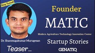 Startup Stories I Talk with Founder of MATIC I GENATIQ I Teaser