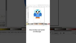 How to draw owl vector 2023