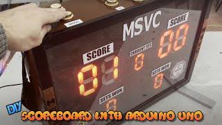 DIY - Scoreboard using Arduino Uno