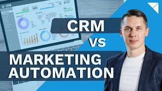 What is the difference between CRM, Email Marketing and Marketing Automation