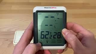 ThermoPro TP65 Indoor Outdoor Thermometer Digital Wireless Hygrometer Temperature Humidity Monitor