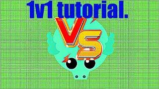 Mope.io 1v1 Tutorial Learn Play Like Me! And Snipe Best Players :P