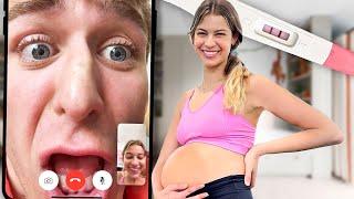 I’M PREGNANT!? *Makeup Challenge*