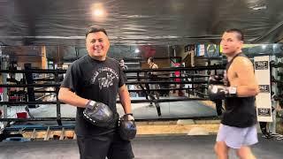 MONSTER SHAPE! VERGIL ORTIZ POWERFUL IN CAMP FOR TIM TSZYU ON MITTS WITH PITA GARCIA ESNEWS BOXING