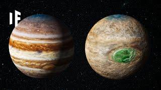 What If Jupiter Transformed Into a Rocky Planet?