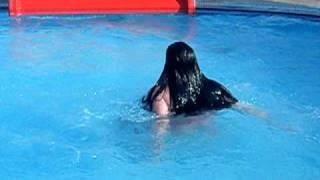 losing bikini on water slide