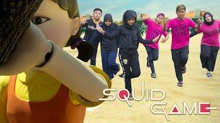 Squid Game Berjalan Dengan Satu Kaki