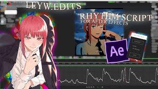 AFTER EFFECTS RHYTHM SCRİPT TUTORİAL FOR AUDİOS - audio to keyframes script