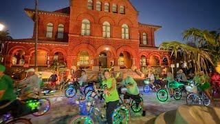 Key West Worm Full Moon Bike Ride ️ St Patricks Day  -LIVE