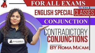  Live Class of Conjunction (Contradictory Conjunctions) | Best Tips & Tricks with Example in Hindi