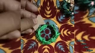 How to make things for Christmas .(Ayesha 's Arts and Crafts)