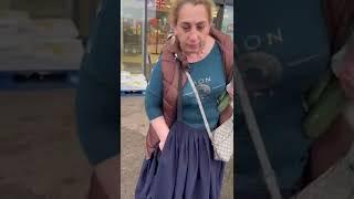 Gypsies caught stealing. Incident in the supermarket#gypsy#england#stealin