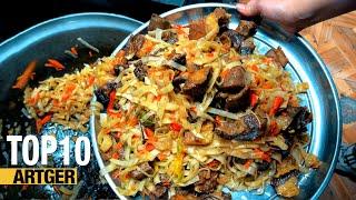 Amazing 5 Recipes of Mongolian Legendary Tsuivan Dish! Compilation!