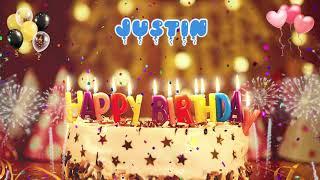 JUSTIN birthday song – Happy Birthday Justin