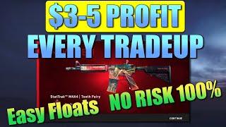 INSANELY HIGH PROFITABLE  NO RISK CSGO TRADEUP 2023