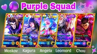 ANGELA'S PURPLE SQUAD! DEADLY YET BEAUTIFULft @Ayano_Chan_