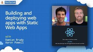 Building and deploying web apps with Static Web Apps