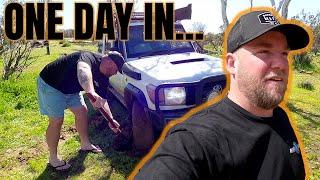 THE PILBARA SERIES - ONE DAY IN, BOGGED and HAVING A BALL!!!